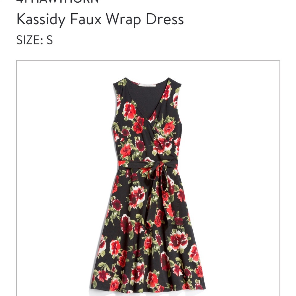 41 Hawthorn Faux Wrap Dress